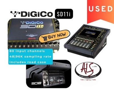 DiGiCo SD11i with road case