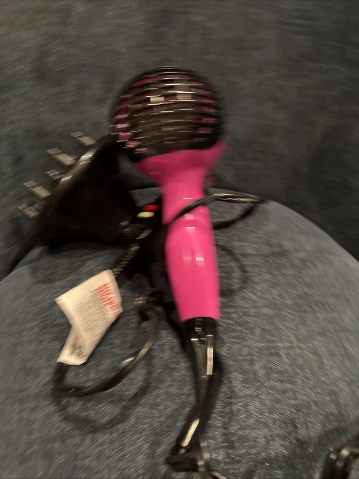 Revlon RVDR5036EME 1875W Ionic Hair Blow Dryer - Pink-tested - Works - Image 3 of 4