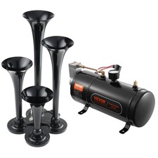 Vevor 4 Trumpet Air Horn Kit 150db Train Horns For Pickup 3 L Upgrade