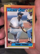 1990 Topps - Frank Thomas #414 MULTIPLE PRINT ERRORS - RARE - MINT