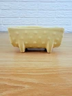 VINTAGE McCoy YELLOW HOBNAIL PLANTER