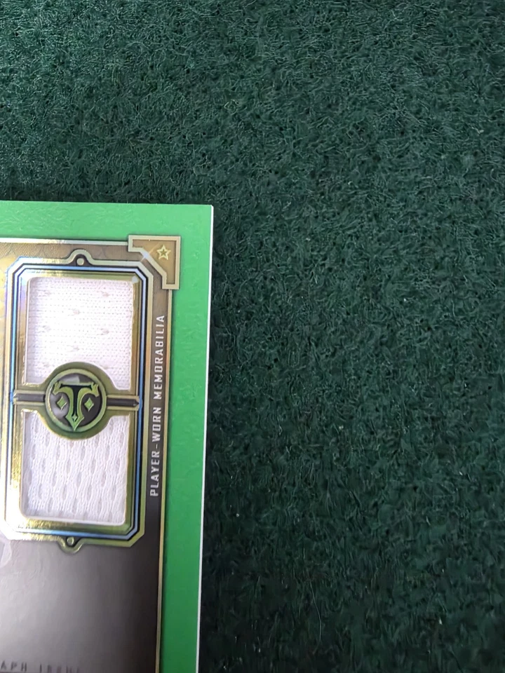 2022 Topps Triple Threads Jazz Chisholm Jr Yankees Future Phenom Auto Green /50 - Image 4 of 4