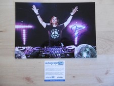 David Guetta autograph signed 20x30 cm photo ACOA