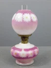 ANTIQUE PITTSBURGH LAMP & BRASS 'DAISY BAND' MINIATURE KEROSENE OIL LAMP S1-317