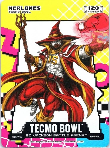 Bo Jackson Battle Arena Tecmo Bowl Merlomes Brawl 80's Rad Patrick Mahomes