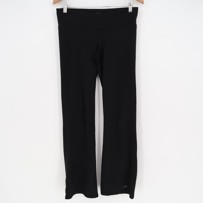 Champion Womens Black Yoga Pants Flare Leg Athletic Leggings S