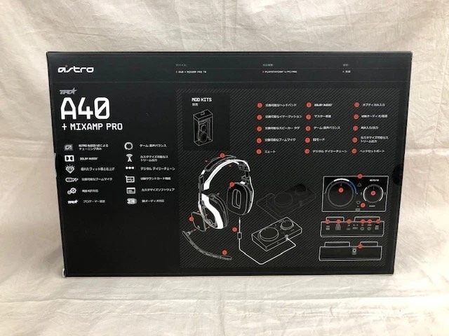 ASTRO A40 TR + Mixamp Pro Wired Gaming Headset PC/Mac/PS4 - Image 2 of 4