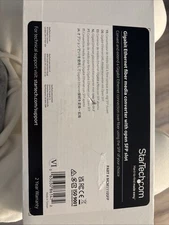 StarTech MCM1110SFP Gigabit Ethernet Fiber Media Converter with Open SFP Slot