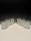 6 VINTAGE ANCHOR HOCKING WEXFORD GLASS BEER MUGS 5 1/8”