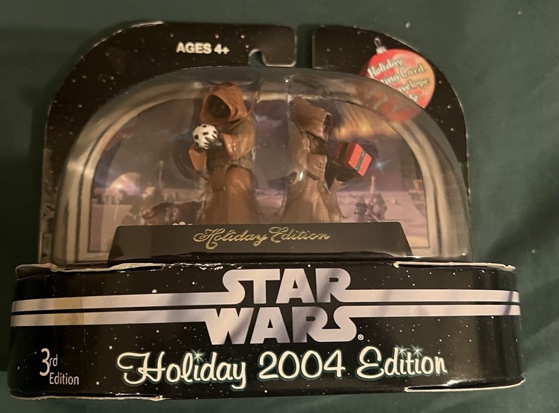 STAR WARS HOLIDAY EDITION 3 3/4 inch JAWAS 2004