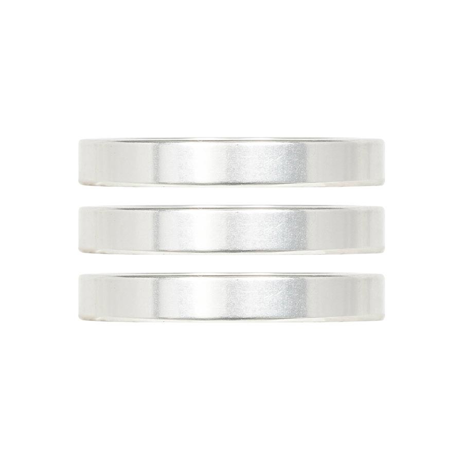 Прокладка для гарнитуры Industry Nine iRiX, 1-1/8, Высота: 5 мм, Алюминий, Серебристый, 3 шт