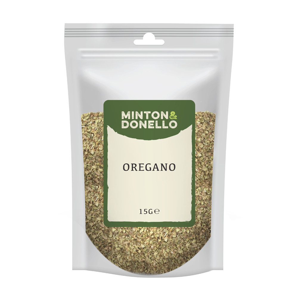 Minton & Donello Oregano Dried Herb 10 x 15g