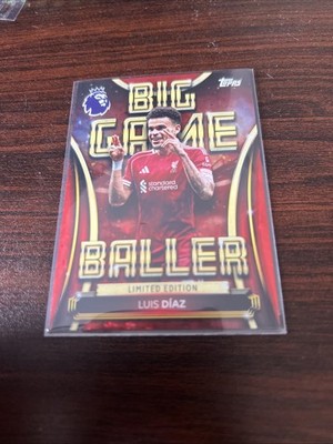 Diaz Big Game Baller Topps Premier League 2025/2026 Limited Edition 25/26 #BGB 2