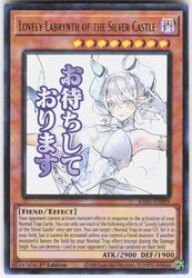 Lovely Labrynth of the Silver Castle RA05-EN099 Ultra Rare 1st Edition