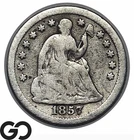 1857-O Seated Liberty Half Dime