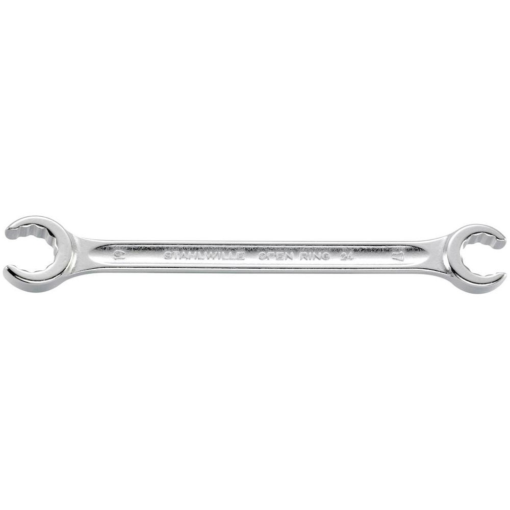 Stahlwille 24 24 X 27 Double-Ended Open Ring Spanner 24 - 27 mm