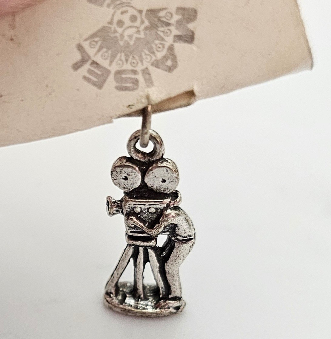 Sterling Silver Universal Studios Camera Man Char… - image 5