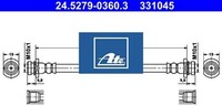 ATE 24.5279-0360.3 Bremsschlauch Hinterachse Hinten FüR Suzuki