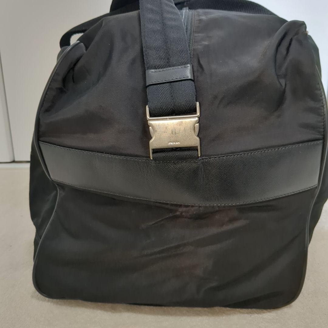 Excellent condition PRADA Boston bag 2way black triangle logo tessuto nylon thumbnail 4