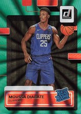 2022-23 Panini Donruss - Moussa Diabate Rated Rookie Green Holo Laser