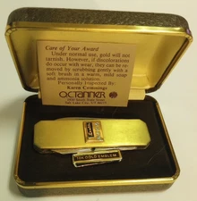 Vintage O. C. Tanner Gentleman's Knife-Leath Co. Altavista VA Service Award RARE