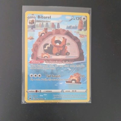 Pokémon TCG Bibarel Crown Zenith-Galarian Gallery GG25/GG70