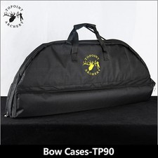 Archery Soft Bow Case Travel Hunting Bag Backpack Straps Black
