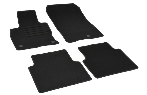 Passgenaue Schwarze Textilmatten Geeignet FüR Ford Kuga Ab 2019-image