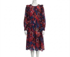 Farm Rio Animals Tapestry Midi Dress Size S