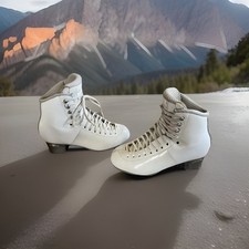 Nuevas plantillas Edea Jackson debut figura patinaje botas de patinaje sobre hielo talla 5 R
