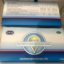 OTC Male Fertility Test Kit - Easy Home Use NEW