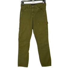 Veronica Beard Lynne Cargo High Rise Pants in Palm Green - 27 / 4