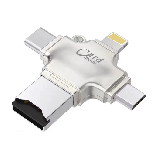 Micro SD TF USB Type C Android OTG Memory Card Reader i Flash Drive UP to 128GB