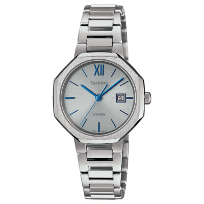 CASIO SHEEN SHS-4529D-7AJF Silver Sapphire Crystal Women's Watch New in Box