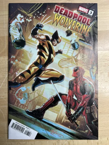 DEADPOOL/WOLVERINE #3 1:25 ALBUQUERQUE VARIANT MARVEL COMICS 2025 Eb4