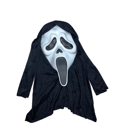 Womens Scream Ghost Face Lives Jersey Dress MEDIUM Halloween Costume M NEW  | eBay