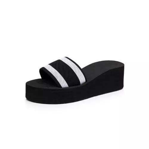 Sandalias de plataforma de cuña de verano para mujer Chanclas Sandalias planas Informales Zapatos de playa - Imagen 6 de 11