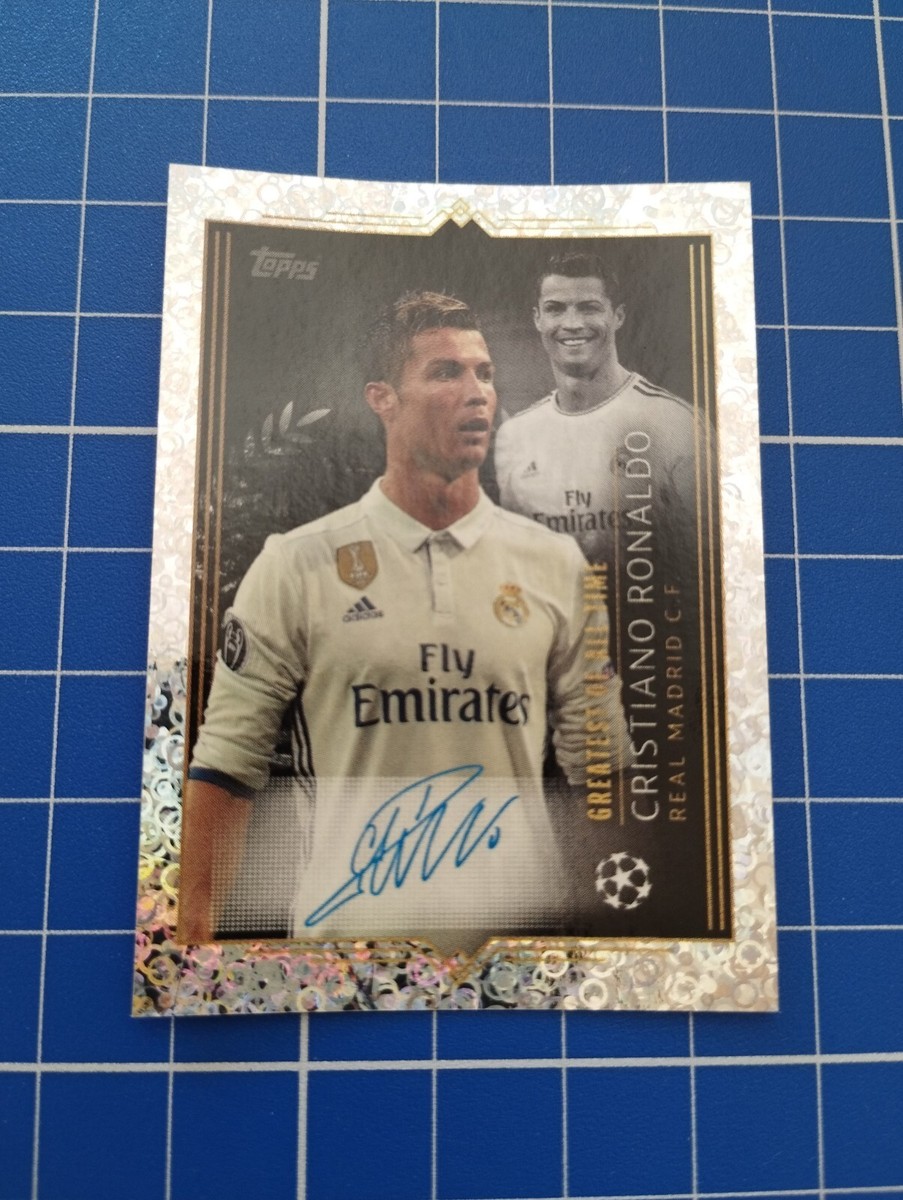 超レア 199枚限定 PSA8 Ronaldo Topps BGS10 ARS CRISTIANO RONALDO - Greatest of all time GOAT auto style