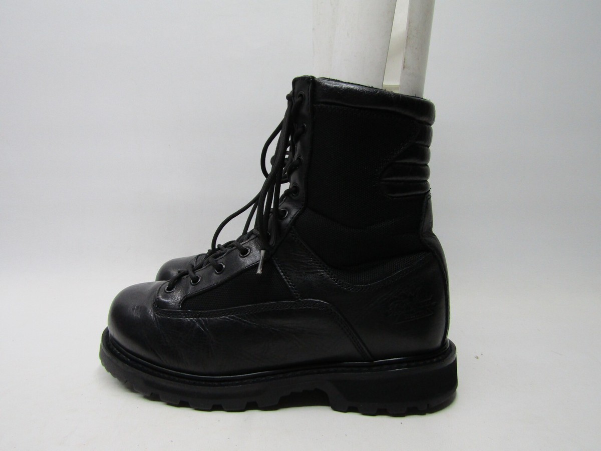 Thorogood Mens 11.5 W Black Leather Laces Combat Military  display picture 1
