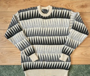 Vintage Monsieur Pierre Hombre Suéter de lana, Jersey, Talla XL | eBay