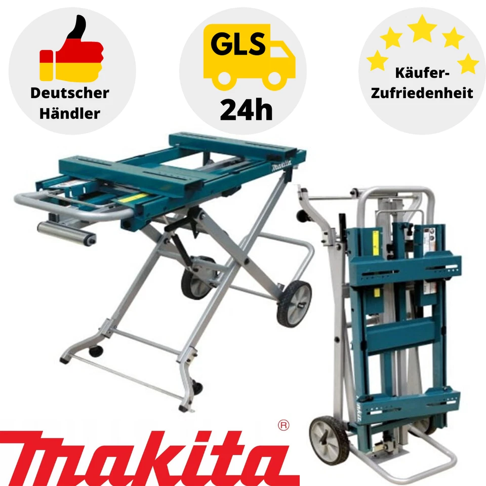 Makita Untergestell mit Auflagen WST05 für Kapp-und Gehrungssägen Tischkreissäge - Bild 2 von 4