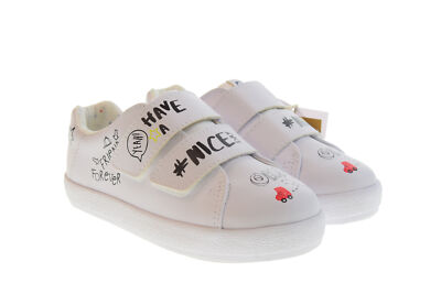 Gioseppo P19g Schuhe Baby Turnschuhe niedriger Riss 47330 BENEVENTO BIANCO