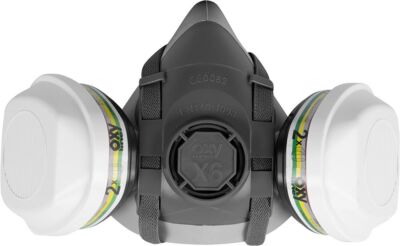 ACE Atemschutz-Set Halbmaske + Filter Chemiearbeiter-Handwerker-Maler-Lackierer