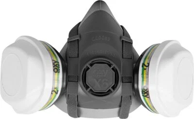 ACE Atemschutz-Set Halbmaske + Filter Chemiearbeiter-Handwerker-Maler-Lackierer - Bild 1 von 4