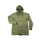 Army VTG Military Sateen Coat OG-107 Mens Small Vietnam Hooded Jacket