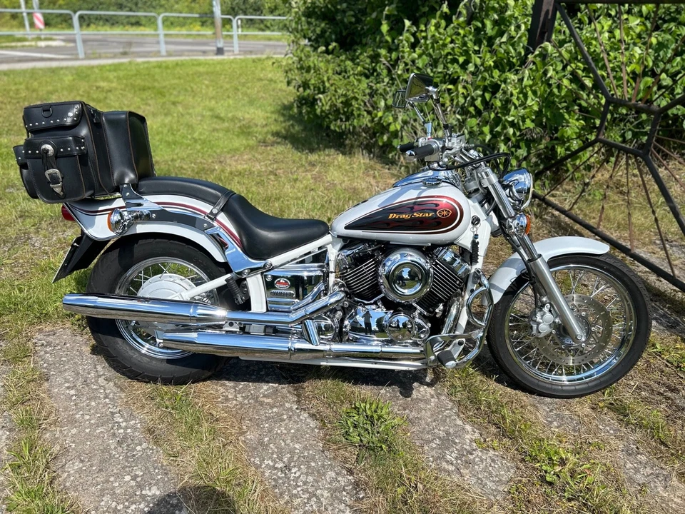 Yamaha XVS 650 Drag Star / weiß / Sondermodell limitiert 7200 km - Bild 2 von 4