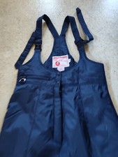Vtg NOS 70s SZ M JcPenney Women  s Navy Bib Snowsuit Overalls Ski