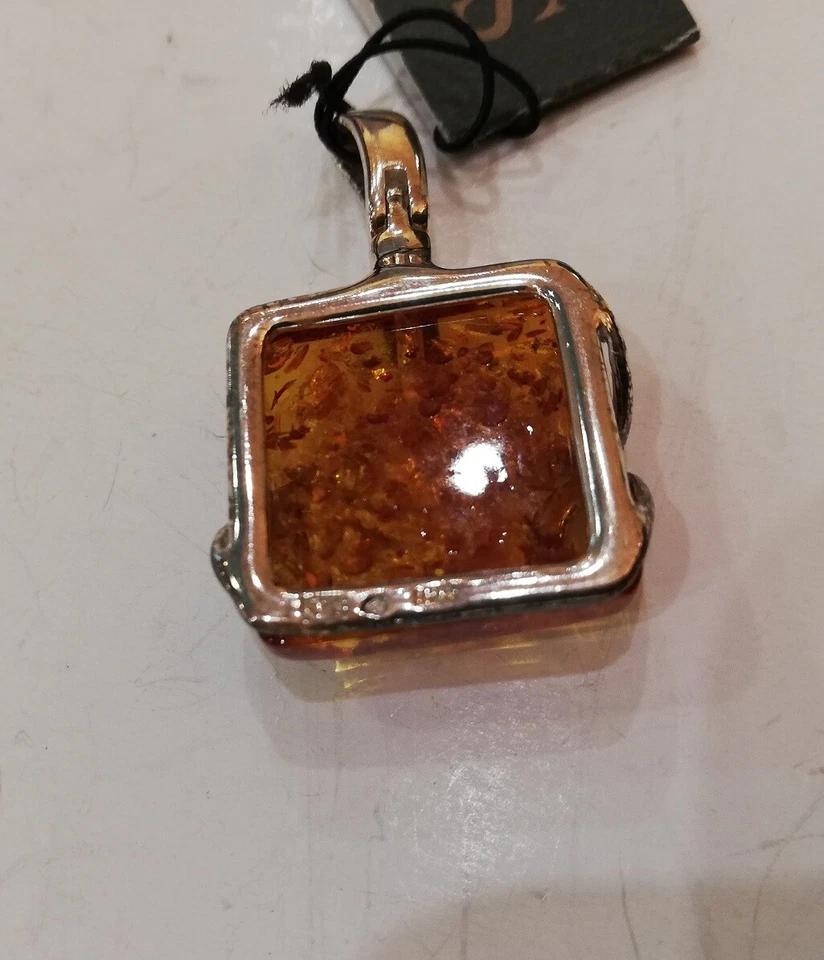 CIONDOLO S&G AMBRA argento 925 mm - Immagine 3 di 3