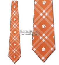 Tigers Tie Clemson Tigers Neckties Officially Licensed Mens Neck Ties NWT