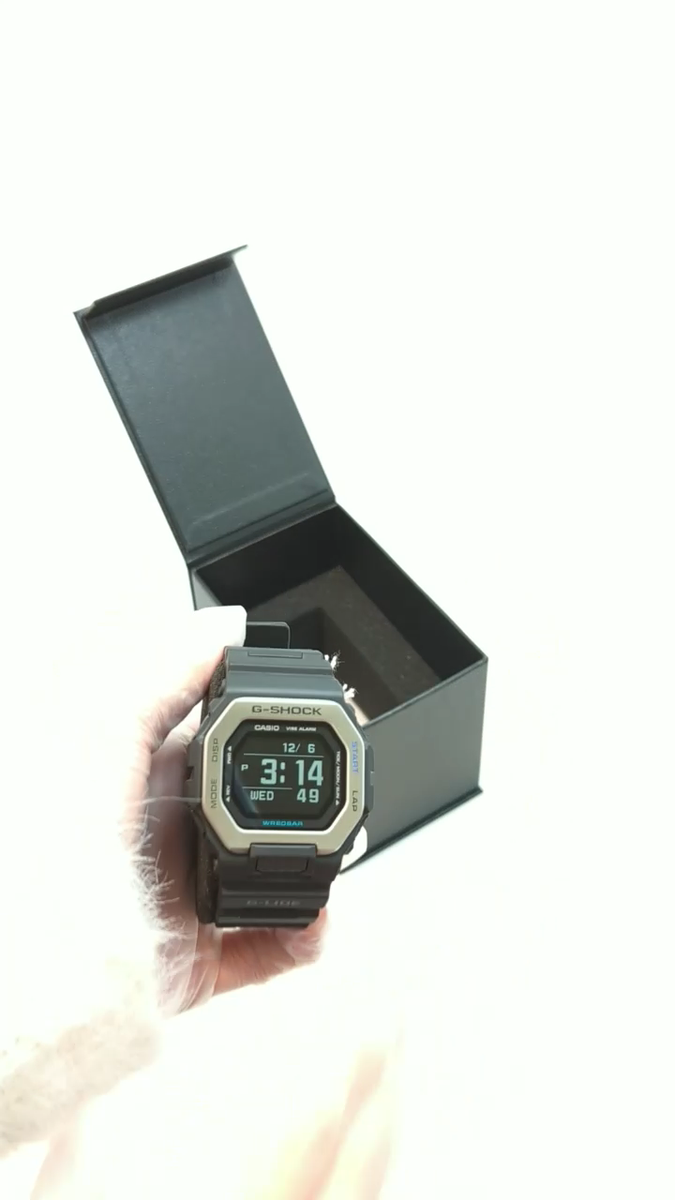 CASIO G-SHOCK GBX-100-1JF G-LIDE Black Men's Watch New in CASIO G-SHOCK GBX-100-1JF G-LIDE Black Men's Watch New in
